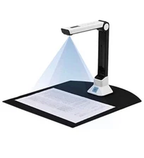 Document Camera for Teachers, 8MP High Definition USB Portable Scanner with Real