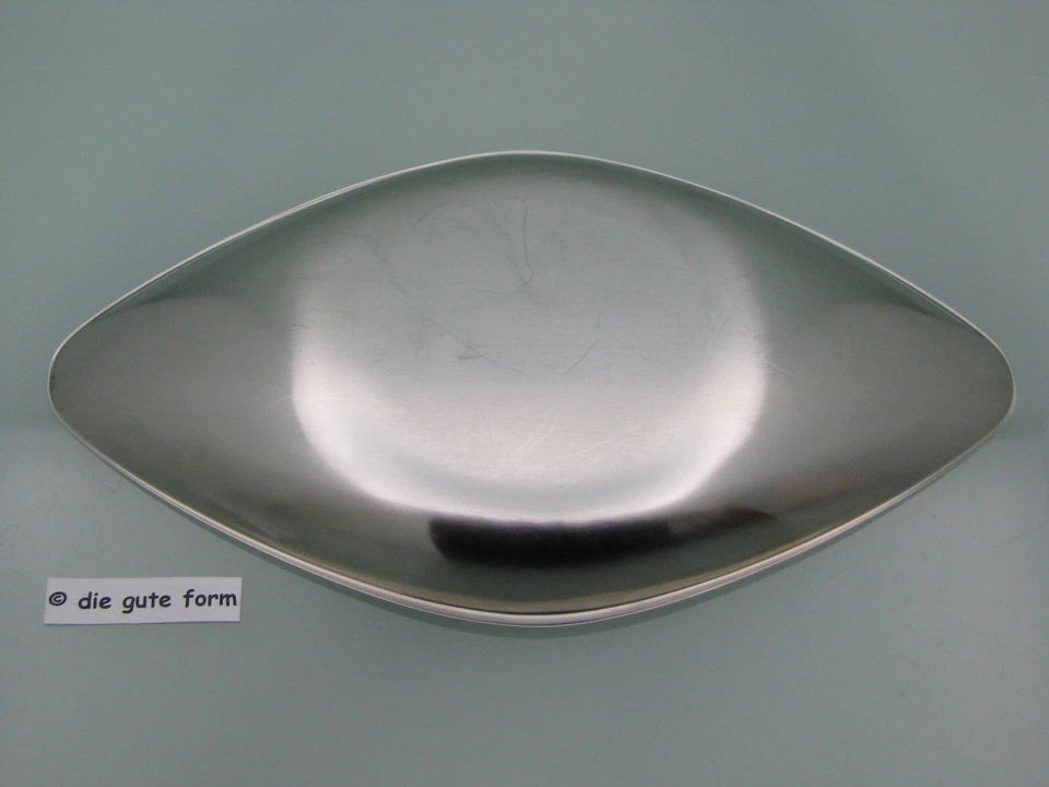 Modernist W. WAGENFELD für WMF 1956 - - - SCHALE Cromargan (544) - - - (mehr da) - Bild 4 von 4