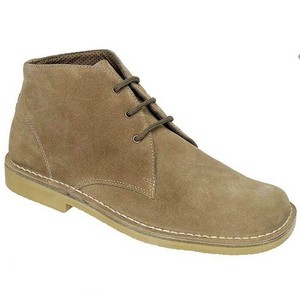 square toe desert boots