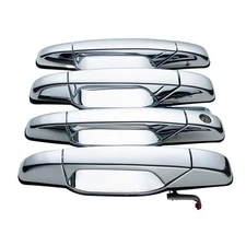 Set of 4 Front-Rear Door Handle For 2007-2014 Cadillac Escalade Escalade ESV