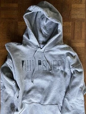 Kendrick Lamar Hoodie XL Jerzees HiiiPoWeR TDE 50/50 RARE Hiii Power Excellent