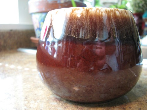 Brown Drip McCoy USA sugar bowl only no lid - Picture 7 of 8