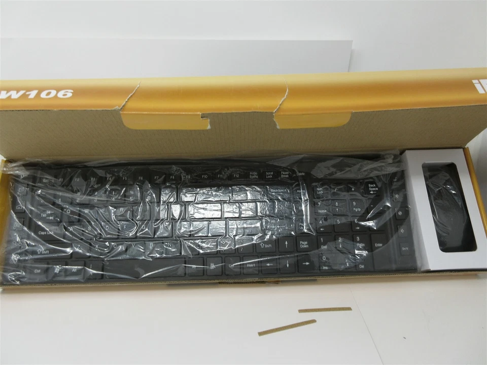 iMicro KB-IMW106 Wireless Keyboard & Mouse Combo NEW!! - Image 4 of 4