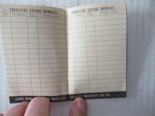 Travelers Memo Book Dakota State Bank Milbank, SD 1950 1951 - 第 6/7 張圖片