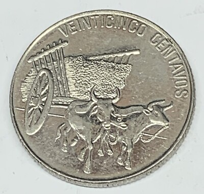 C002 DOMINICAN REPUBLIC COIN, 25 CENTAVOS 1989 | eBay