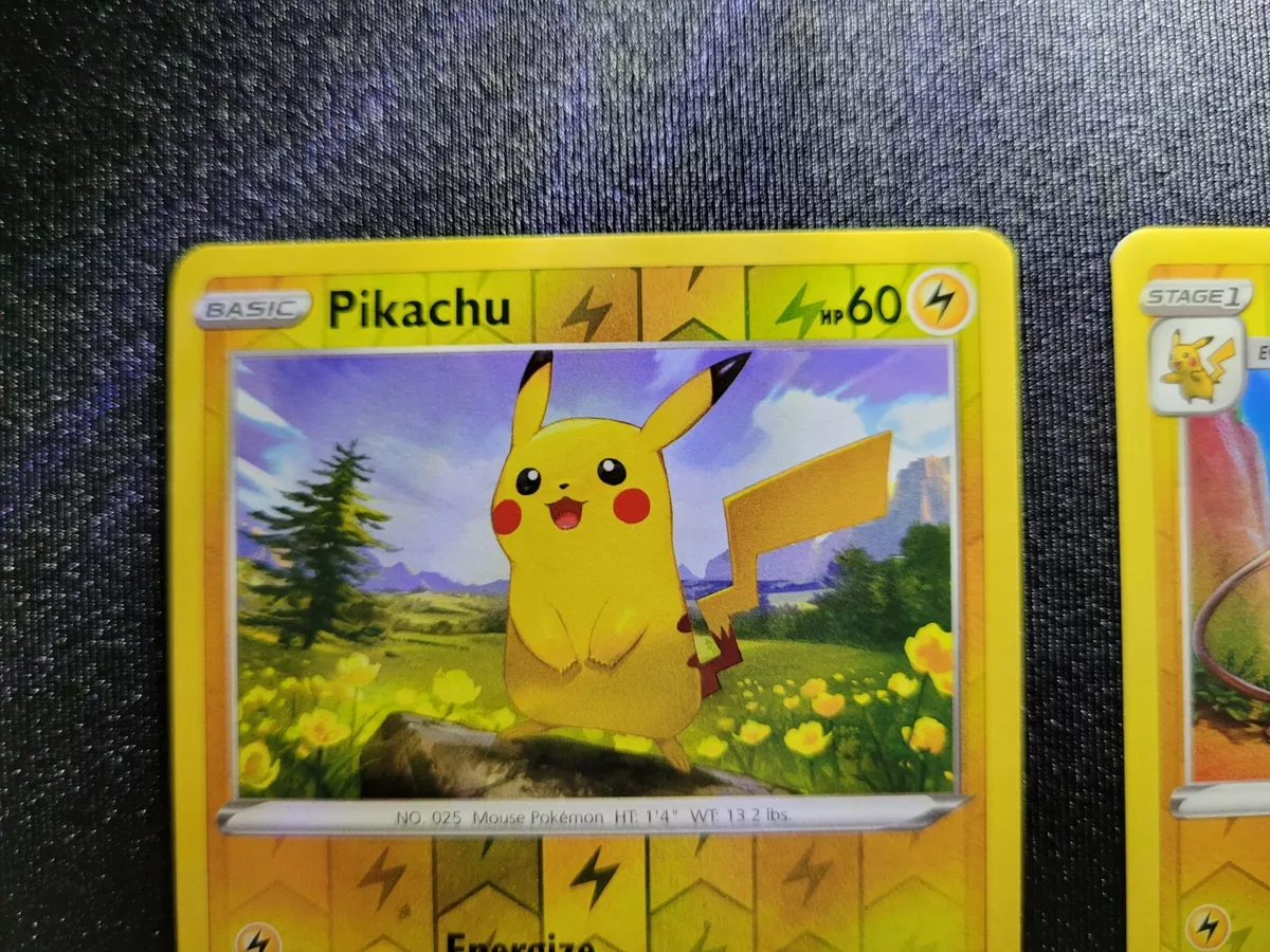 Raichu 050/203 - Evolving Skies - Rare - Evolution Pokemon Card Lot-  Pikachu 049/203