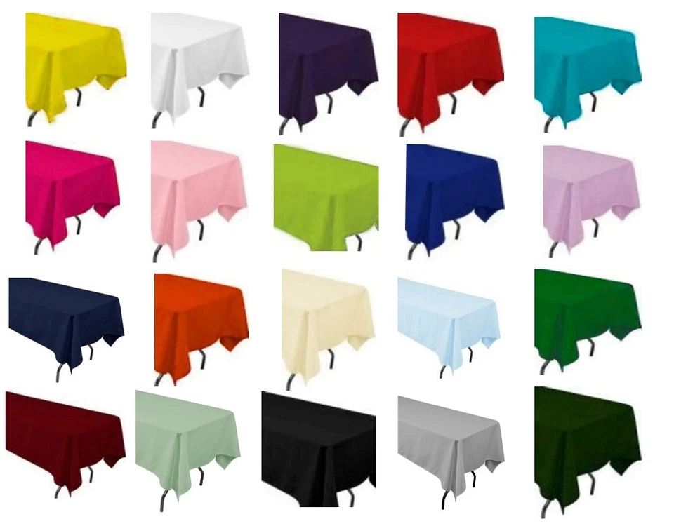 60"x120” Polyester Tablecloth – 6' or 8' rectangular table, dining table, event - Image 2 of 3
