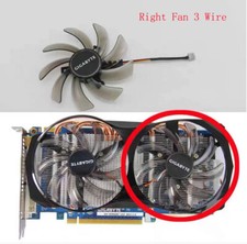 Graphics Card Fan For Gigabyte GV-N550 N560 N650 N660 N670 R785/GTX 660/650  