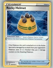 Rocky Helmet 159/185 Uncommon Vivid Voltage Pokemon