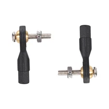 10PCS M2 2x19mm Lever Linkage Tie Rod End Ball Head End with Screws and Nut