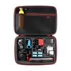 HSU Carrying Case for GoPro Hero 13, 12, 11, 10, 9, 8, 7, 6, 5 Black, AKASO C...