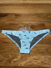 Jolyn Training Bikini Swimsuit Bottom Europe Large Sea Turtle Blue LN