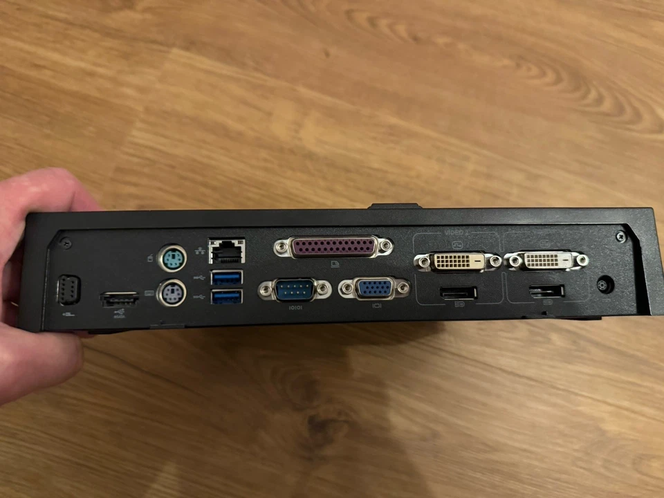 Dell E-Port Plus Port Replicator - Schwarz - Bild 4 von 4