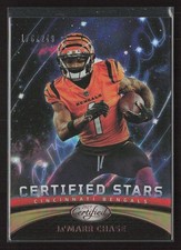 Ja'Marr Chase 2023 Panini Certified #CS-23 Certified Stars Mirror Bronze /249