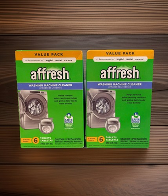 #ad 2 Pack Affresh Washing Machine Cleaner 12 Mo Supply Cleans Front Load amp; Top Load $26.97
