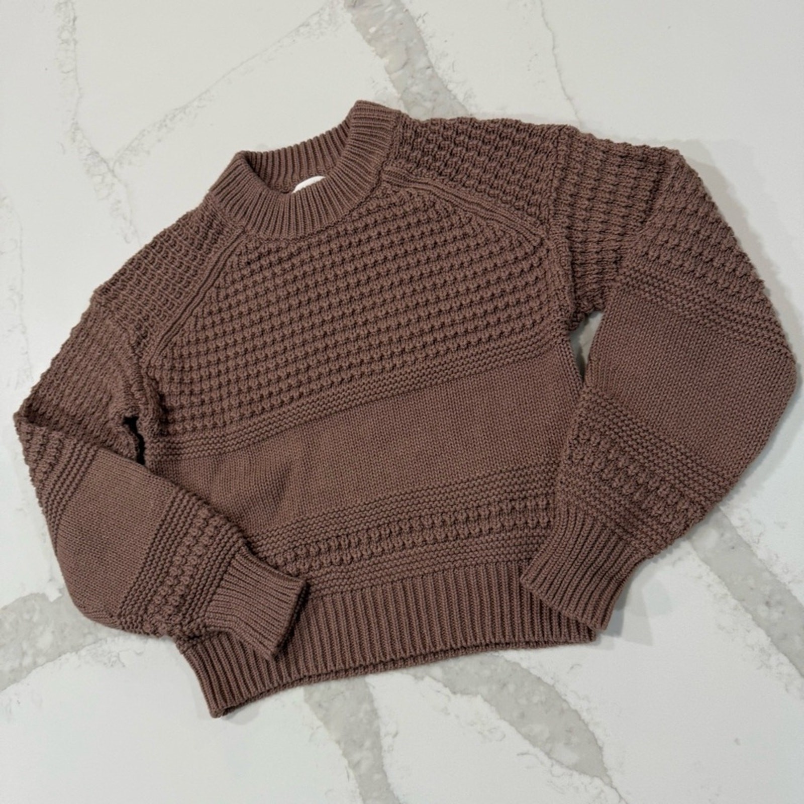 Universal Thread Textured Knit Pullover Crewneck … - image 4