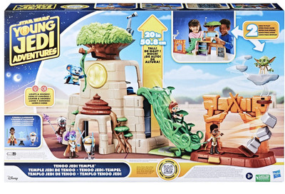 Star Wars Young Jedi Adventures Large Tenoo Jedi Temple Playset 20'' Tall NEW!!
