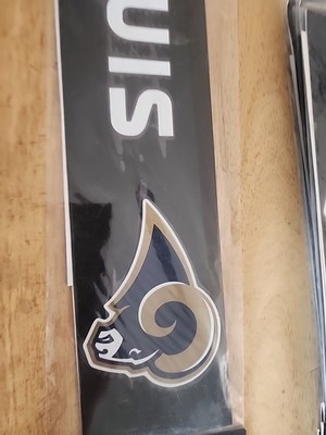 NFL Throwback St. Louis Rams Team Promark Windshield Decal New In Package