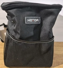 HOTOR Car Trash Can w/ Lid and Storage Pockets 100% Leak-Proof Car Organizer New