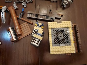 LEGO Imperial Flagship (10210) Parts Lot &ndash; Hull, Masts, Cannons, Deck Sections++