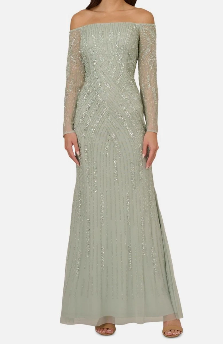 chinese dress ladies Amazon.com: Adrianna Papell Women's Long Sleeve Bead Dress