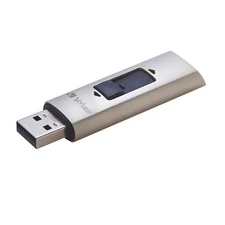 Verbatim Americas Llc 47690 Store 'N' Go Vx400 Flash Drive 128Gb Usb 3.0 Silver