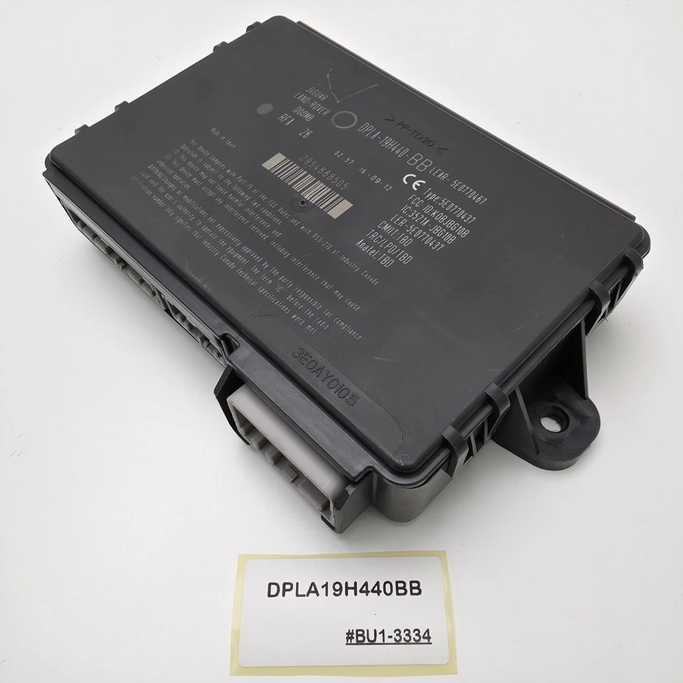 2012-2015 Jaguar XF Theft Locking Passive Entry Module DPLA19H440BB - Image 4 of 4