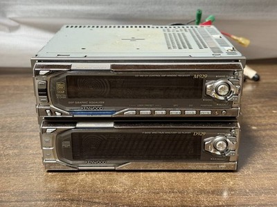 KENWOOD ミニコンポ シルバー Kenwood M929 D929 1DIN CD MD Deck Player Set Working | eBay