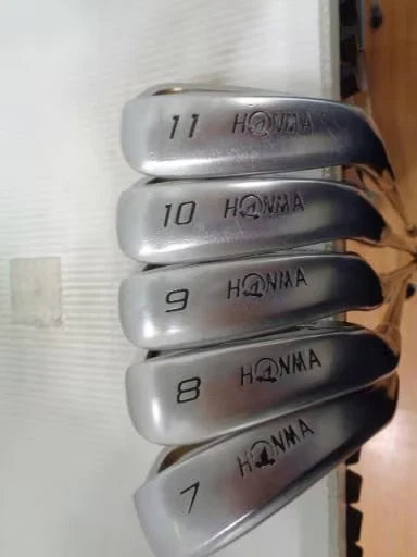 Left 2014 HONMA BERES IS-03 6~10 5pc ARMARQ8 54 2star S-flex Iron Set Golf K178 - Image 3 of 4