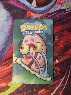 RARE Gary The Snail Card from Dave & Busters SpongeBob Arcade Game