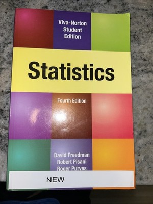 New: Statistics by freedman 4th INTL ED-'Ship from USA'