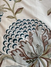 Beautiful Pair Of Lined And Interlined Curtains.