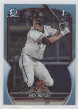 2023 Bowman Draft Chrome Sky Blue Refractor Jack Hurley #BDC-162 1d59