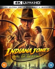 Indiana Jones and the Dial of Destiny 4K UHD Blu-ray Boyd Holbrook UK IMPORT 