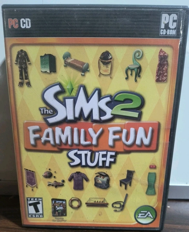 The Sims 2 PC CD ROM Lot of 4 Deluxe Edition Nightlife Free Time Family Fun Game - Image 4 of 4