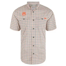 Drake Auburn Frat Tattersall Shirt S/S Shirt