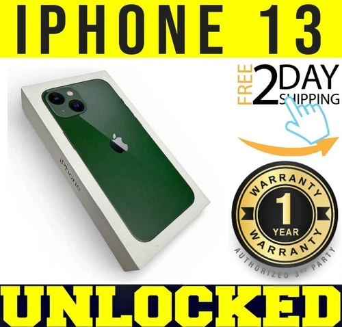 Apple iPhone 13 - 128GB GREEN (FACTORY UNLOCKED) 🔋 100% BATTERY 🔋 ❖SEALED❖