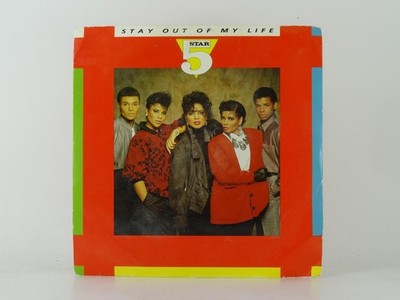 5 STAR STAY OUT OF MY LIFE (28) 2 Track 7'' Single including Picture Sleeve RCA R