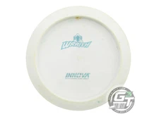 USED Innova Backstamp Star Wraith 175g White Aqua Holo Foil Driver Golf Disc
