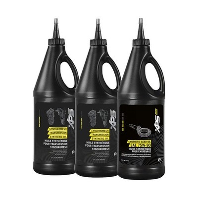 Tusk Drivetrain Oil Change Kit with Can-Am Oil Compatible with Can-Am Command...