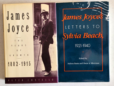 James Joyce Lot of 4 Books(VG+)Please see notes and pictures.(DJ,HC).Used.