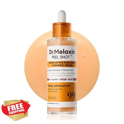 Dr. Melaxin Peel Shot Serum Kojic Turmeric Dark Spot AHA BHA 80ml