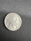 Hand Engraved 1936 Buffalo Nickel. Hobo Nickel