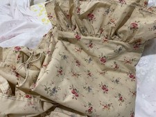 Ralph Lauren USA New 2pc King Shams Ruffle 100 Cotton Percale Tan