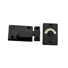 Indicator Bolt Bathroom Vacant Engaged Toilet Door Privacy Lock Matt Black