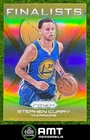 Stephen Curry 2024-25 Panini Prizm Deca 8/10 Finalists Gold Prizms Warriors #1