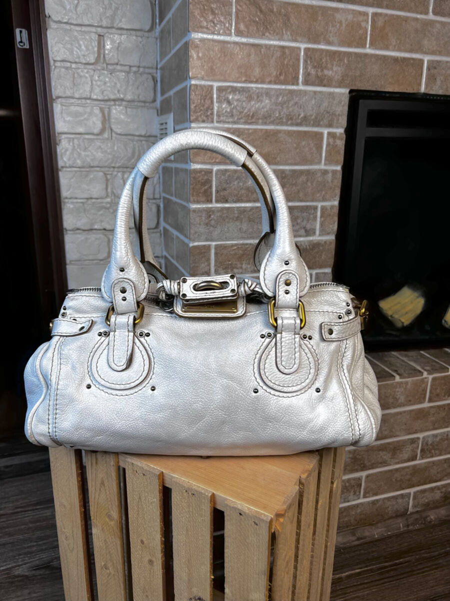 Chloe White Paddington Leather Bag in White Medium | eBay Chloe White Paddington Leather Bag in White Medium | eBay