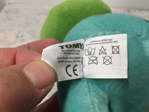Peluche Pokémon Bulbasaur Auténtico 2018 Licencia TOMY Variante Boca Abierta 6" - Imagen 7 de 7