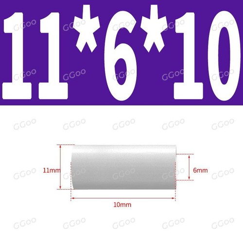 M6 White Nylon Plastic ABS Spacers Standoff Round Washers 3mm to 50mm Long - Picture 23 of 34