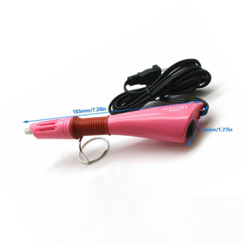 Iron-on Hot Fix Applicator Wand Heat Gun For Rhinestone Crystal Gem Tool UK Plug - Picture 7 of 14